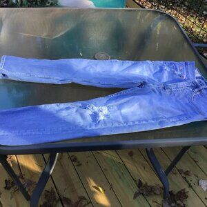 Gap Womens Light Denim Jeans Cigarette High Rise